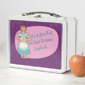 ダイエットドリームズダッシュキッチーヴィンテージ主婦 メタルランチボックス (インサイチュ)