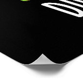 ダイエットノサウルドおもしろいノサウルパンダークBG ポスター (角)