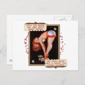 ダイエットピンアップ ポストカード (正面/裏面)