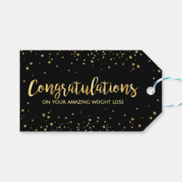 ダイエットフィットネス重量損失スリムクラブおめでとう ギフトタグ