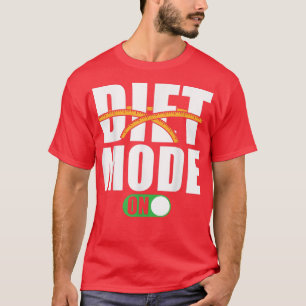 ダイエットモチベーションことわざダイエットモードオン Tシャツ