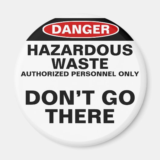 ダイエット危険冷蔵庫用マグネット マグネット (正面)