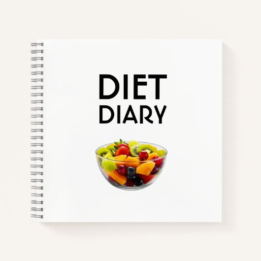 ダイエット日記 ノートブック (正面)