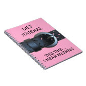 ダイエット日記、本気のベルト画像 ノートブック (右側)