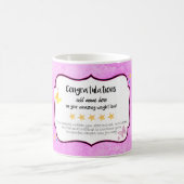 ダイエット減量おめでとう コーヒーマグカップ (中央)