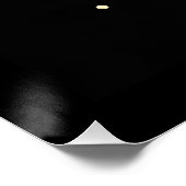 ダイエット開始の明日 – レトロよくはしゃぐポープリント ポスター (コーナー)