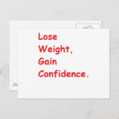 ダイエット ポストカード (正面/裏面)