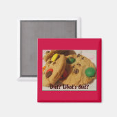 ダイエット- 「何だ?」 マグネット (正面/裏面)