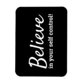ダイエット 自己コントロールへの信念 アファメーション マグネット (縦)