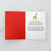 ダイエット 赤いトウガラシ 鏡を見る カード (内部)