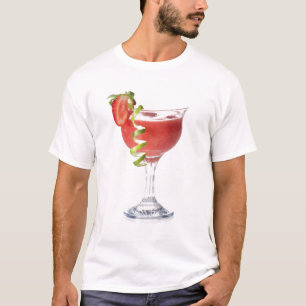 ダイキリのいちごのTシャツ Tシャツ