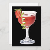 ダイキリパーティの招待状 招待状 (正面/裏面)