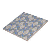 ダイクラシックヤモンド形の灰色ベージュ タイル (側面)