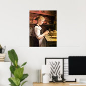 ダイクレインカルトフェルシュレーリンガールピーリングポタトゥー ポスター (ホームオフィス)