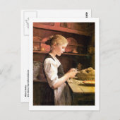 ダイクレインカルトフェルシュレーリンガールピーリングポタトゥー ポストカード (正面/裏面)