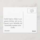 ダイク城 ドイツ ポストカード (裏面)