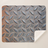 ダイグランジヤモンドメタル背景、溶接鋼サーフ シェルパブランケット (正面(横))