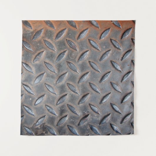 ダイグランジヤモンドメタル背景、溶接鋼サーフ タペストリー (正面)