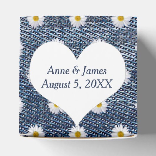 ダイジーのブルーデニム フェイバーボックス (上部)