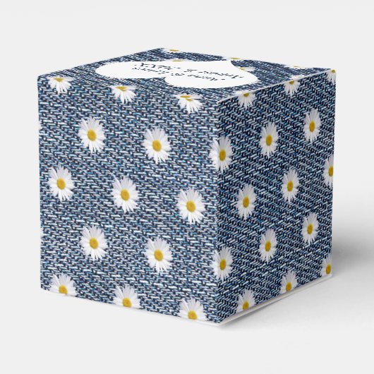 ダイジーのブルーデニム フェイバーボックス (裏面サイド)