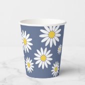 ダイジーブルー背景 紙コップ (裏面)