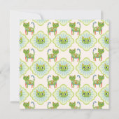 ダイジー キティ フェイス パーフェクト バースデー パーティー 招待状 (裏面)