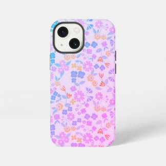 ダイジー フラワー プリント スマホケース iPhone 13 MINIケース