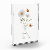 ダイジー 誕生月の花 フォトブロック (左)