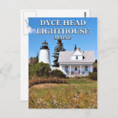 ダイスヘッドライトハウスメインポストカード ポストカード (正面/裏面)