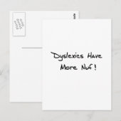 ダイスレクシスの方がナフだ！ ポストカード (正面/裏面)