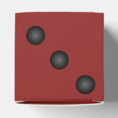 ダイスレッドバンコベガスパーティーの好意ボックス フェイバーボックス (上部)