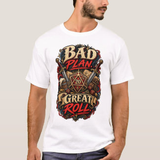ダイス好きのための面白い卓上RPGダイスギフト Tシャツ