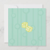 ダイス マーティニ 招待状 (裏面)