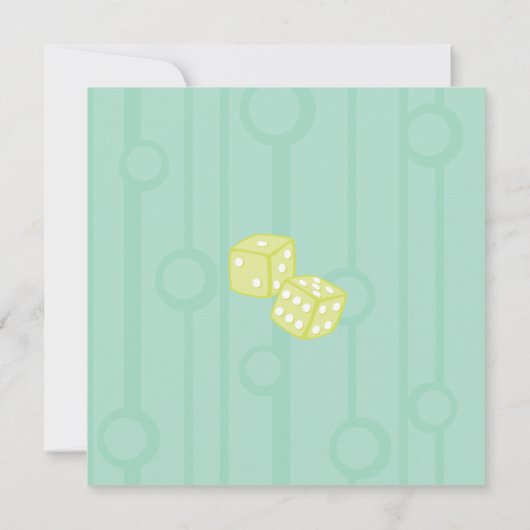 ダイス マーティニ 招待状 (裏面)