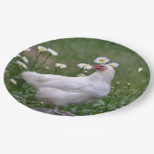 ダイズ付きチキン ペーパープレート (アングル)