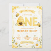 ダイゼリーハニーのはじめてのBee-day インビテーション (正面)