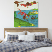 ダイダロスとイカロス， 15世紀 キャンバスプリント (インサイチュ (寝室))