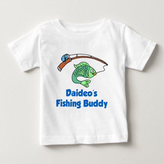 ダイデオ魚釣りバディ ベビーTシャツ (正面)