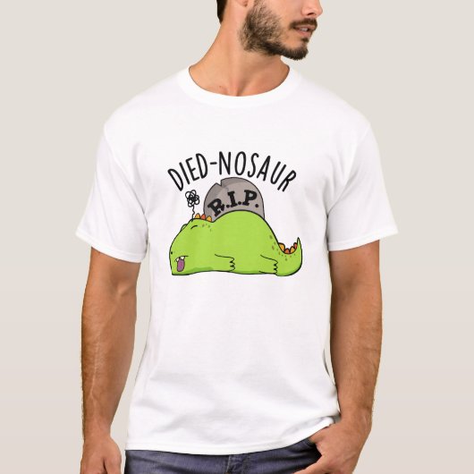 ダイドノサウル 笑える恐竜のダジャレ Tシャツ (正面)