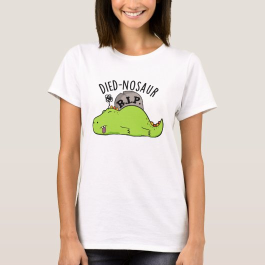 ダイドノサウル 面白い恐竜の駒 Tシャツ (正面)