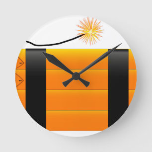 ダイナマイト ラウンド壁時計