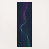 ダイナミクスライン青い波ヨガマット ヨガマット (裏面)