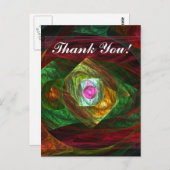 ダイナミックつながり感謝はがき ポストカード (正面/裏面)