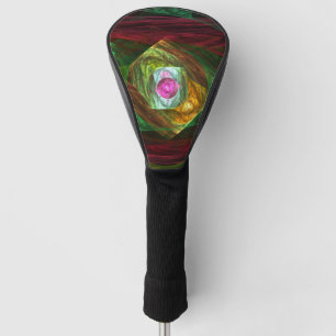ダイナミックつながり抽象芸術アート ゴルフヘッドカバー