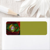 ダイナミックつながり抽象芸術アート ラベル (インサイチュ)