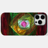 ダイナミックつながり抽象芸術アート Case-Mate iPhoneケース (裏面 (横))