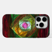 ダイナミックつながり抽象芸術アート Case-Mate iPhoneケース (裏面 (横))
