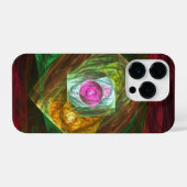 ダイナミックつながり抽象芸術アート iPhoneケース (裏面横)