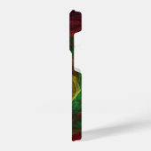 ダイナミックつながり抽象芸術アート iPhoneケース (左側面)