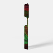 ダイナミックつながり抽象芸術アート iPhoneケース (右側面)